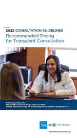 Transplant Consultation Timing Guidelines
